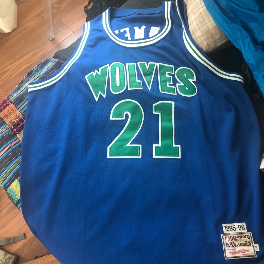 Kevin Garnett throwback jersey